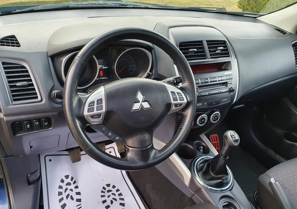 Mitsubishi ASX cena 35900 przebieg: 171000, rok produkcji 2010 z Nowe Miasto Lubawskie małe 379